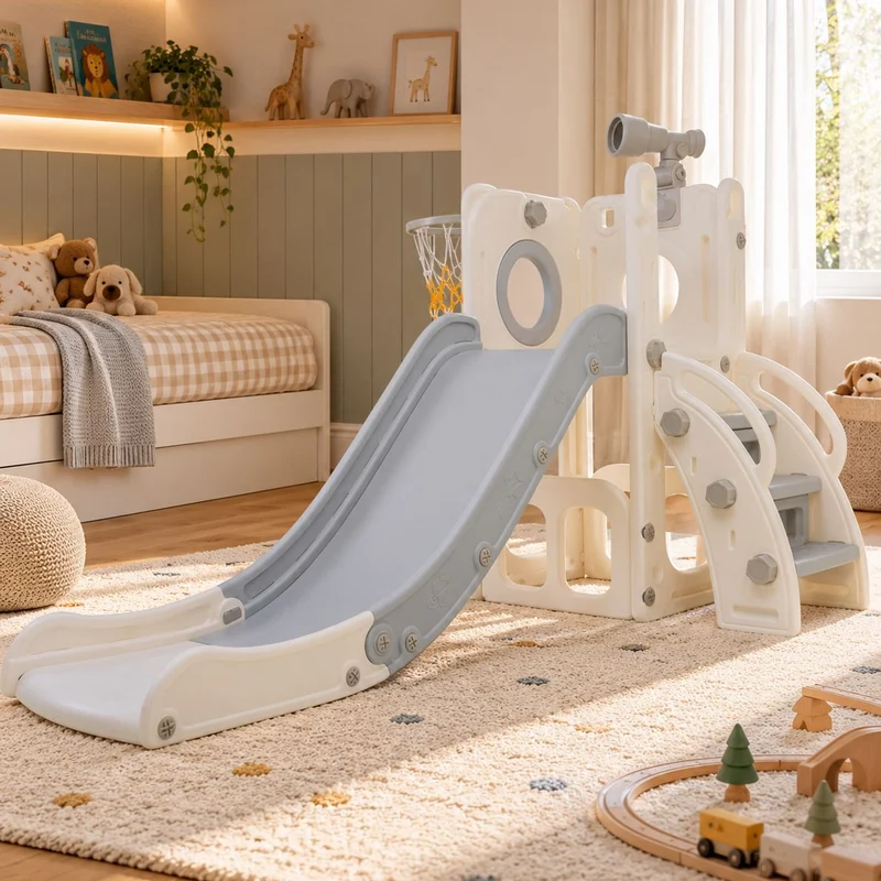 Playground Mini Mundo Grey 4 em 1 (Freso Baby)